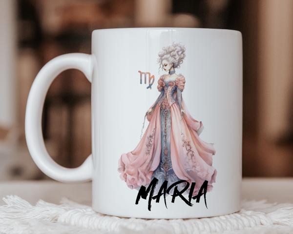Coffee mug zodiac sign Virgo